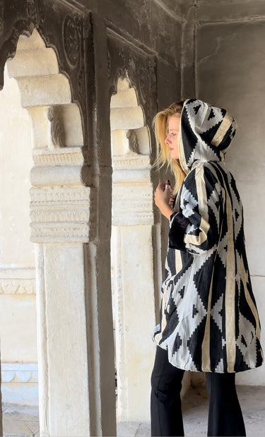 Chaqueta reversible Etnica